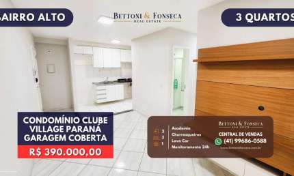 Apartamento de 3 quartos - Village Parana, Condominio Clube