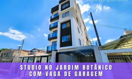 Studio Moderno em Curitiba: ao lado do Jardim Botanico