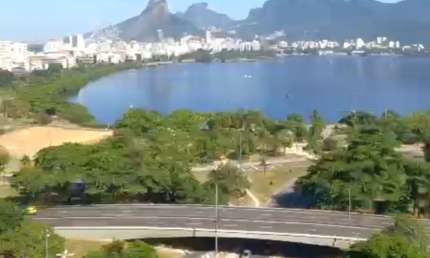 Apartamento 4 qts com vista deslumbrante para Lagoa!