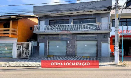 Salões comerciais piso térreo e superior no bairro do Jacaré em Cabreúva