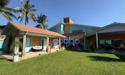 Casa com 4 dormitórios à venda, 350 m² por r$ 1.800.000,00 - lázaro - ubatuba/sp
