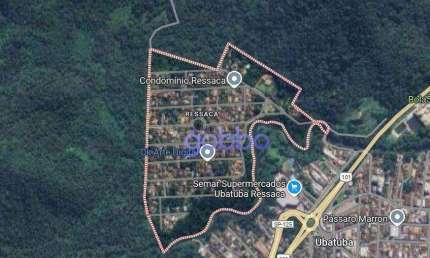 Terreno à venda, 450 m² por R$ 450.000,00 - Ressaca - Ubatuba/SP