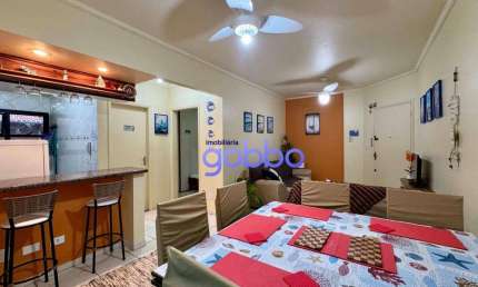 Apartamento com 1 dormitório à venda, 55 m² por R$ 395.000 - Itaguá - Ubatuba/SP