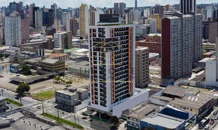 Apartamento para venda em curitiba, centro, 1 dormitório, 1 banheiro