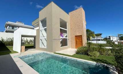 Casa com 4 quartos à venda na Rua Caraíva, S/n, Alphaville (Abrantes), Camaçari