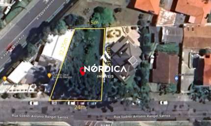 Terreno à venda na Rua Sydnei Antônio Rangel, 470, Santo Inácio, Curitiba