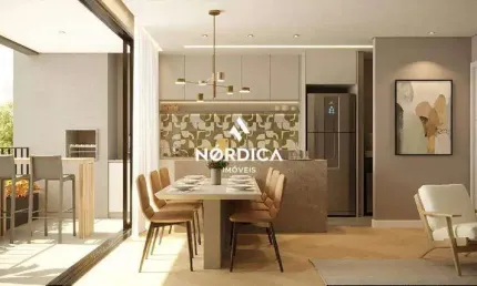 Apartamento novo 3 quartos no água verde - face norte (ed copaíba)