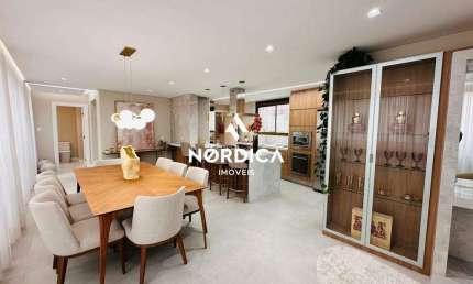 Duplex mobiliado ao lado do Clube Curitibano (3 suítes)