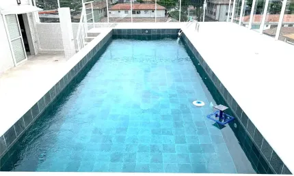 Apartamento com 1 quarto à venda no Estuário, Santos 
