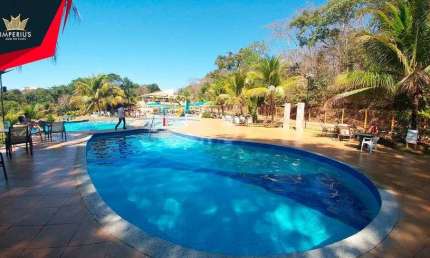 Bangalô / Casa com 02 Quartos Aldeia do Lago em Caldas Novas GO