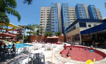 Apartamento a venda com 01 quarto, golden dolphin em Caldas Novas - GO
