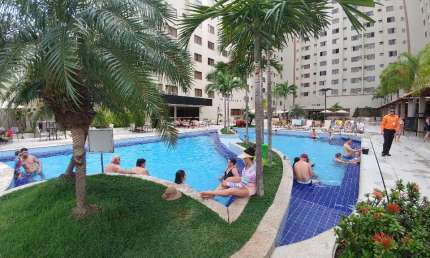 Apartamento a venda com 01 quarto no privé boulevard  em Caldas Novas GO