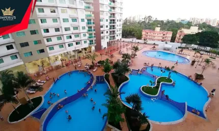 Apartamento a venda com 02 quartos  a venda Riviera Park em Caldas Novas GO