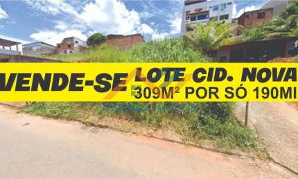 Terreno Loteamento no bairro Cidade Nova  -  S. do Paraíso