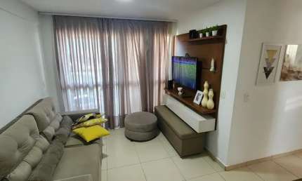 Excelente apartamento com 2 quartos sendo 1 suíte em Capim Macio
