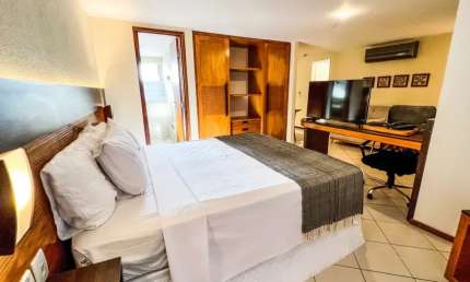 Lindíssimo Flat em Ponta Negra com VISTA PARA O MAR!