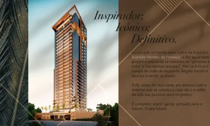 Apartamento no Condomínio Hermes de 269m2 com 4 suítes