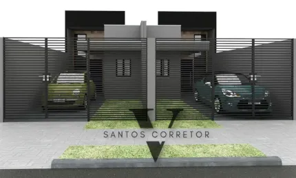 Casa com 2 quartos à venda na Rua Bibiano Ribeiro Baptista, Ganchinho, Curitiba