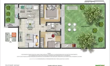 Apartamento com 2 dormitórios à venda, 50 m² por R$ 250.000,00 - Fabrício - Uberaba/MG