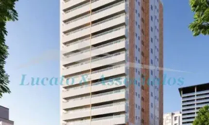 Apartamento de luxo à venda em Praia Grande-SP, Aviação: 3 quartos, 2 suítes, 1 sala, 3 banheiros, 2 vagas, 126m².