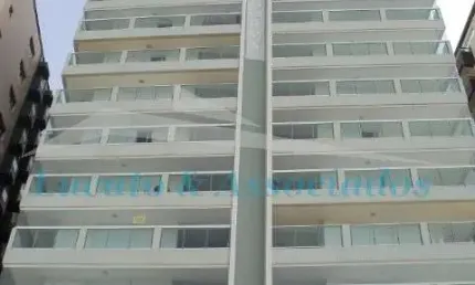 Apartamento alto padrão no campo da aviação em praia grande sp, prédio frente mar 02 dormitórios, sendo 01 suite, sala 02 ambientes, 01 vaga