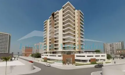 Apartamento residencial para venda caiçara, praia grande sp previsão de entrega dez/26 1 dormitório, sala com sacada gourmet, cozinha, área de serviço