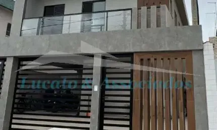 Casa de Condomínio no Esmeralda, em Praia Grande SP 02 dormitórios 01 vaga