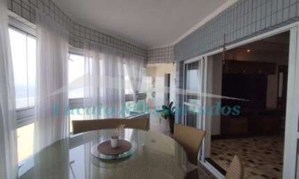 Apartamento residencial para Venda Guilhermina, Praia Grande SP 4 dormitórios sendo 2 suítes, sala para 2 ambientes com terraço gourmet churrasqueira