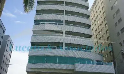 Apartamento de luxo na Vila Guilhermina - 3 quartos, 1 suíte, 3 banheiros, 3 vagas de garagem - Praia Grande-SP