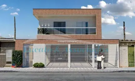 Casa em Condomínio à Venda em Praia Grande-SP, Bairro Antártica, 2 Quartos, 1 Banheiro, 1 Vaga de Garagem - 43,96 m²