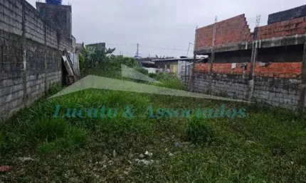 Terreno à venda em Praia Grande-SP, bairro Ribeirópolis, 420m² de área