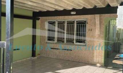 Casa Comercial para Venda ou Locação em Praia Grande-SP, Bairro Boqueirão: 2 quartos, 1 sala, 1 banheiro, 2 vagas de garagem - 90m²