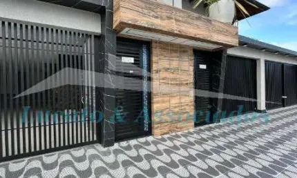 Imperdível oportunidade: Casa à venda em Praia Grande-SP, bairro Maracanã. 2 quartos, 1 sala, 1 banheiro, 1 vaga de garagem, 54,85 m²!