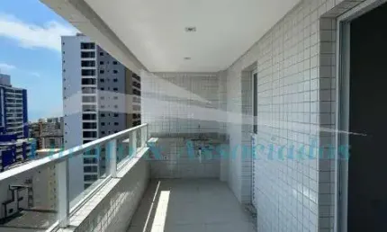 Apartamento à venda em Praia Grande-SP: 1 quarto, 1 suíte, 1 sala, 2 banheiros, 1 vaga, 51,77 m² - Imperdível no Campo da Aviação!
