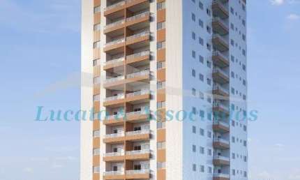 Apartamento à venda na Guilhermina, Praia Grande-SP: 2 quartos, 1 suíte, 1 sala, 1 banheiro, 1 vaga, 58,92 m²!