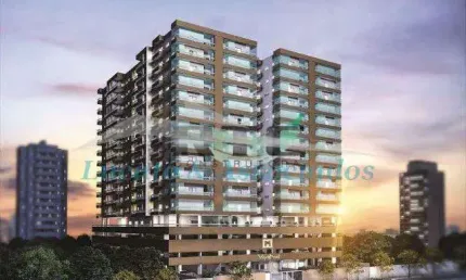 Apartamento para venda na vila caiçara em praia grande sp, 03 dormitórios sendo 02 suítes,  varanda gourmet, 02 vagas de garagem. entrega dez 23