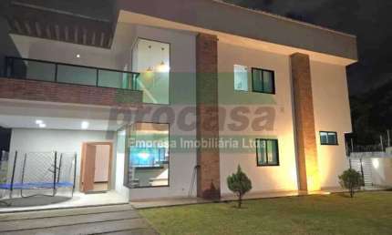 Casa em condomínio fechado com 3 quartos para alugar na Ponta Negra, Manaus , 498 m2 por R$ 9.000