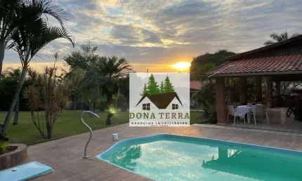 Chácara com 6 dormitórios à venda, 2016 m² por r$ 2.600.000,00 - cafezal ii - itupeva/sp