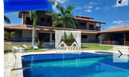 Chácara com 5 suítes à venda, 2432 m² por R$ 2.100.000