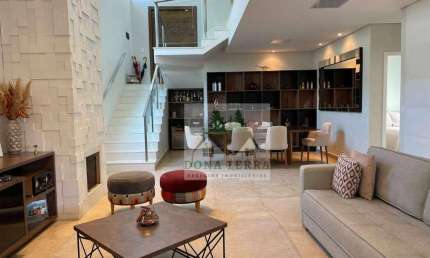 Casa com 3 suítes e 1 dormitório  à venda, 268 m² por R$ 1.950.000 - Ibi Aram I - Itupeva/SP
