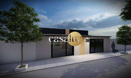 Casas em fase de acabamento localizadas no bairro Riacho da Mata /Sarzedo