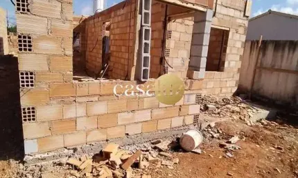 Casas em construção localizadas no bairro Tangará/ Mário Campos