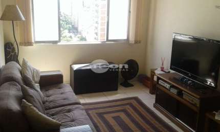 Apartamento com 1 quarto à venda na Rua José Bonifácio, 52, Centro, São Vicente, 47 m2 por R$ 212.000