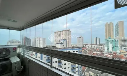 Apartamento com 2 quartos à venda na Rua Trinta e Um de Março, 240, Vila Mirim, Praia Grande, 83 m2 por R$ 369.900