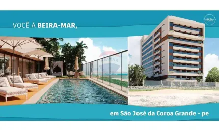 Flat com 1 quarto à venda na Rodovia Pe-60, S/N, Centro, São José da Coroa Grande