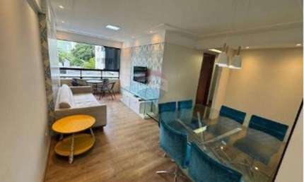 Apartamento nos Aflitos à venda – mobiliado, nascente, com área de lazer completa