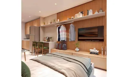 Apartamento/flat vista mar  - 21m² em  Tamandaré, Pernambuco