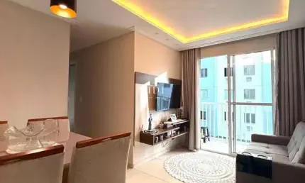 Apartamento 2 Quartos com Varanda no Villa do Mestre