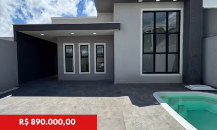 Casa com 3 quartos à venda na Rua Pêra, 170, Eucaliptos, Fazenda Rio Grande
