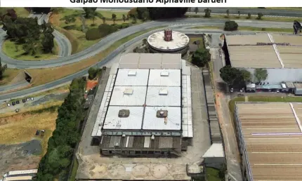 Galpão Industrial com Prédio Administrativo para alugar no Bairro Alphaville Empresarial em Barueri.
